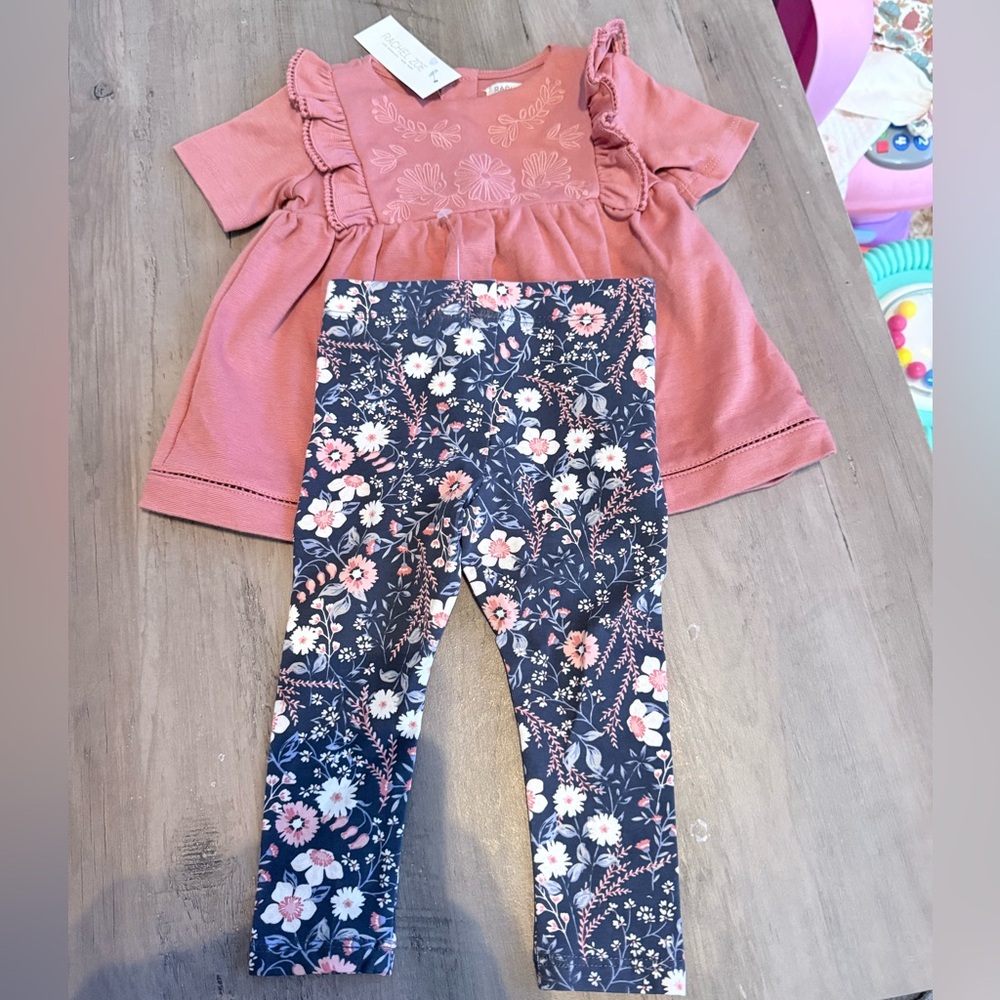 Cute boutique outfit NWT 6-9m